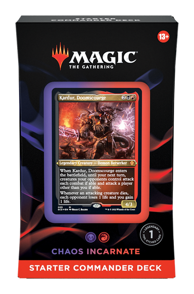 MTG STARTER; COMMANDER DECK