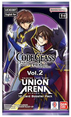 UNION ARENA; CODE GEASS LELOUCH OF THE REBELLION V2 (August 2025)