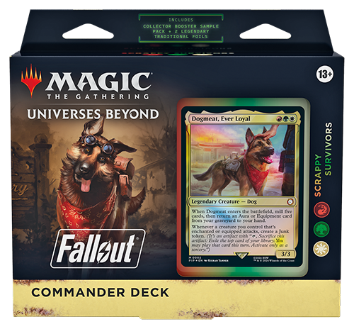 MTG FALLOUT commander deck
