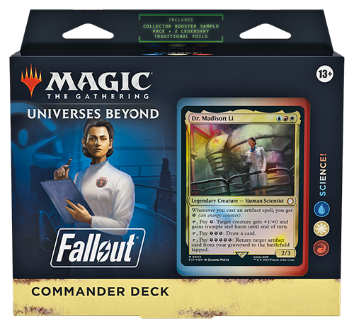 MTG FALLOUT commander deck
