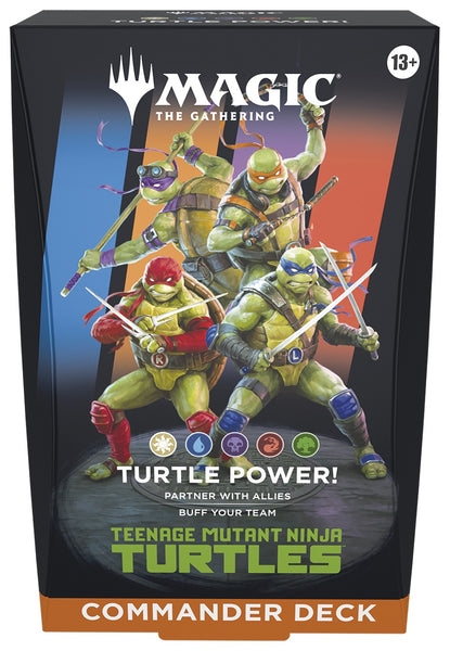 MTG TEENAGE MUTANT NINJA TURTLES commander deck (March 6th 2026)