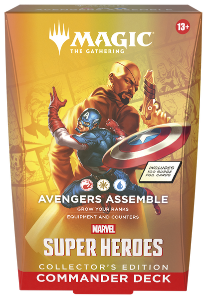 MTG SUPER HEROES commander deck (June 19th 2026) --all 5