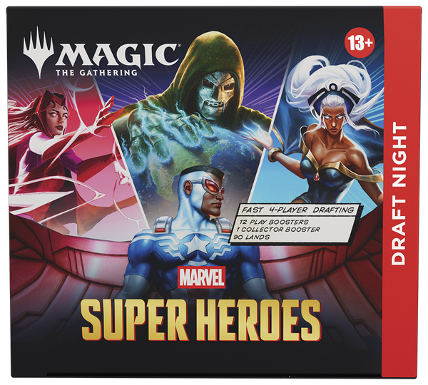 MTG SUPER HEROES bundle & draft night & beginner & gift bundle