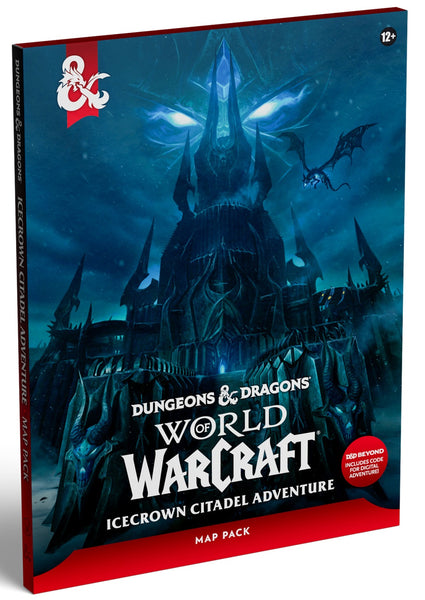 DND RPG WORLD OF WARCRAFT MAP PACK --preorder