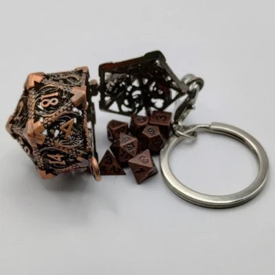 BIJOUX d20 & mini-kit de dés polyédriques 6mm