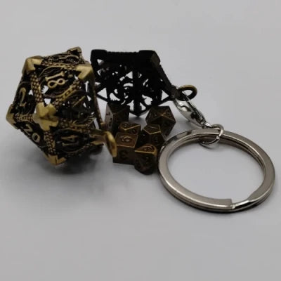 BIJOUX d20 & mini-kit de dés polyédriques 6mm