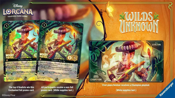 Inscription SET CHAMPIONSHIP lorcana WILDS UNKNOWN