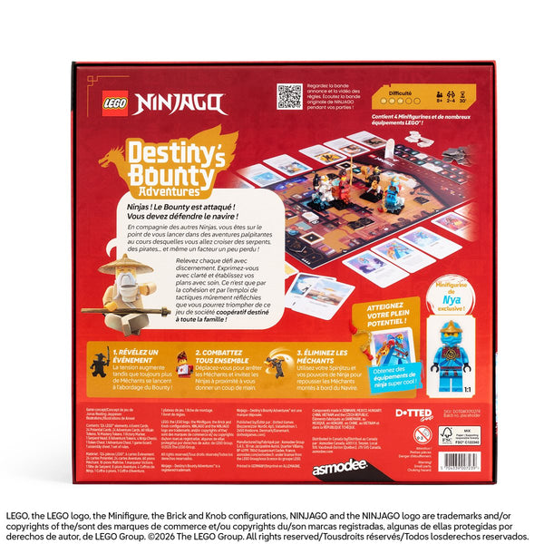 LEGO; ninjago les AVENTURES du BOUNTY (FR) --- 17 juillet 2026