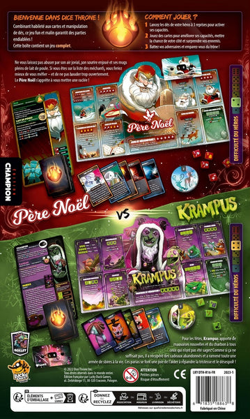 DICE THRONE Pere-Noel vs. Krampus