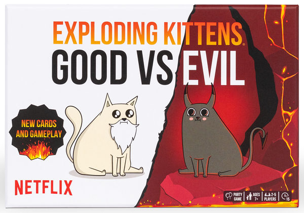 EXPLODING KITTENS; GOOD vs EVIL