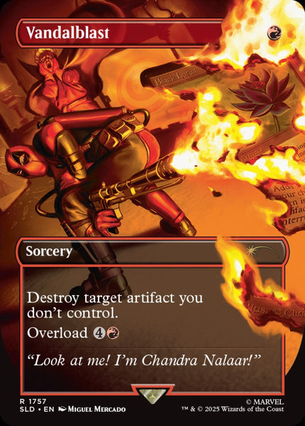 MTG SECRET LAIR MARVEL deadpool non foil 2025-04-25