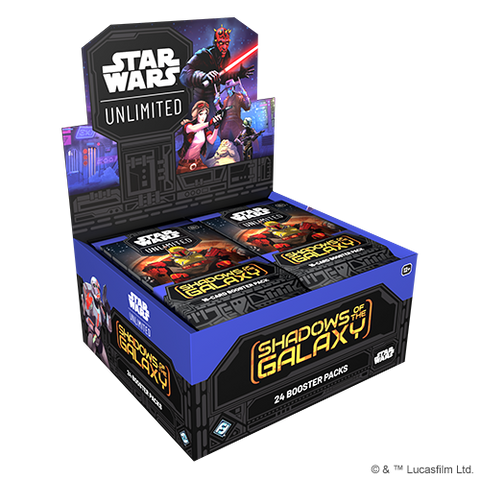 STAR WARS UNLIMITED - booster box (24 packs) SHADOWS of the GALAXY