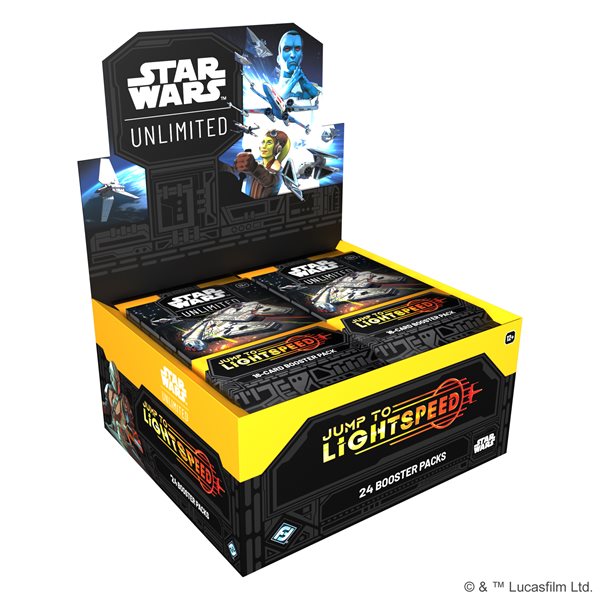 STAR WARS UNLIMITED - booster box (24 packs) JUMP TO LIGHTSPEED