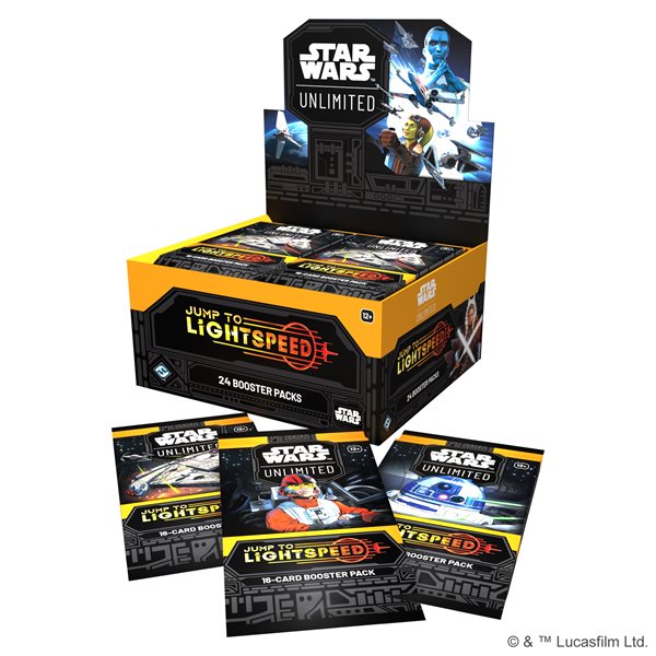 STAR WARS UNLIMITED - booster box (24 packs) JUMP TO LIGHTSPEED