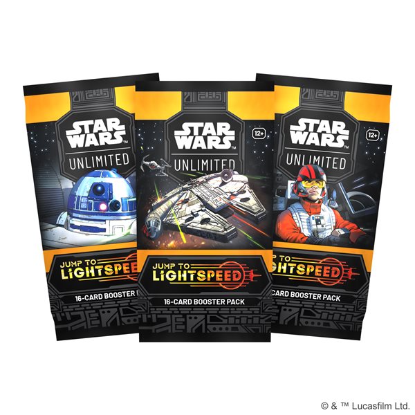 STAR WARS UNLIMITED - booster box (24 packs) JUMP TO LIGHTSPEED