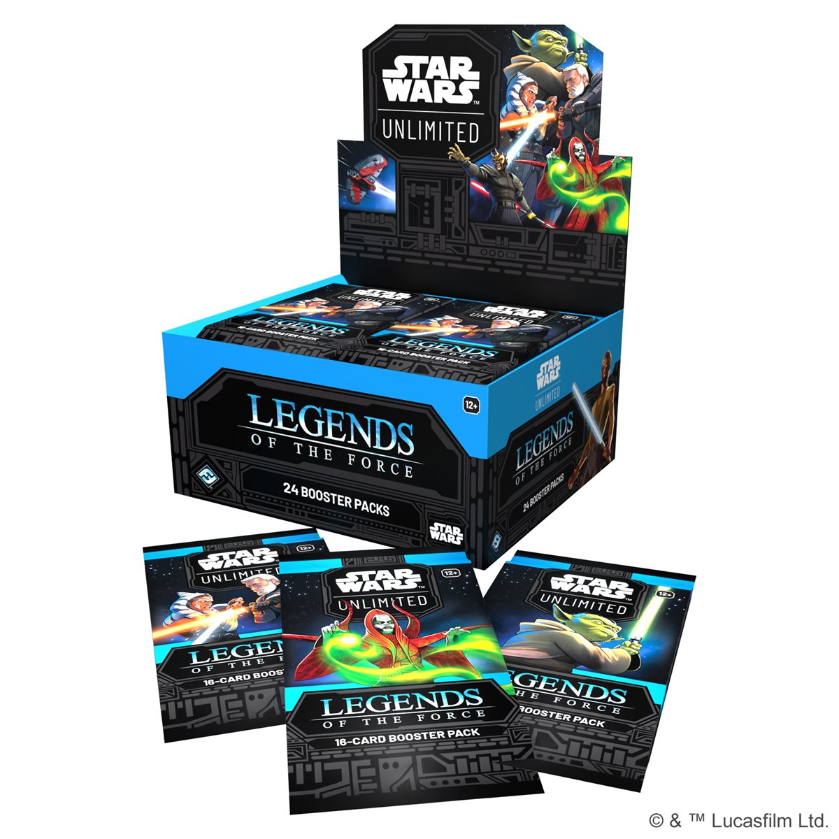 STAR WARS UNLIMITED - booster box LEGENDS OF THE FORCE