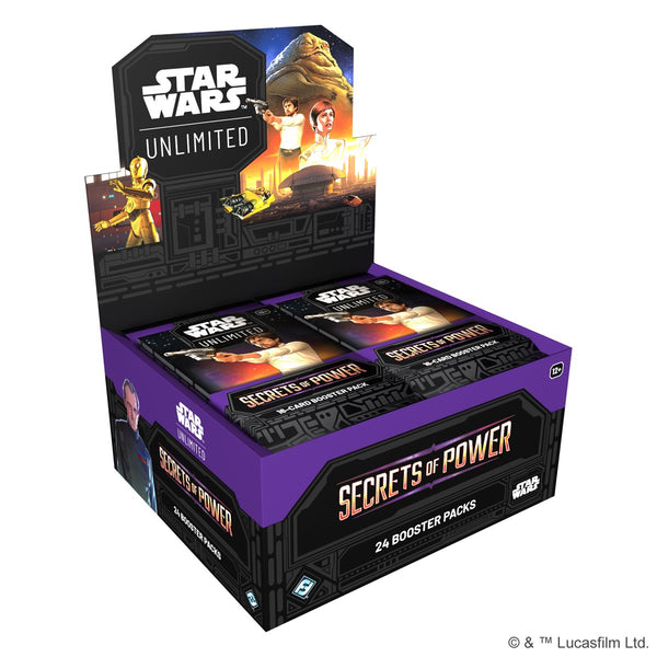 STAR WARS UNLIMITED - booster box SECRETS OF POWER (October 2025)