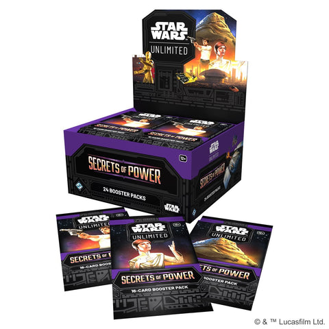 STAR WARS UNLIMITED - booster box SECRETS OF POWER (October 2025)