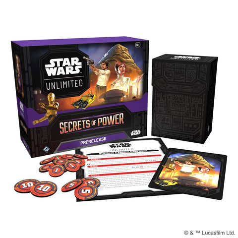STAR WARS UNLIMITED - prerelease SECRETS OF POWER