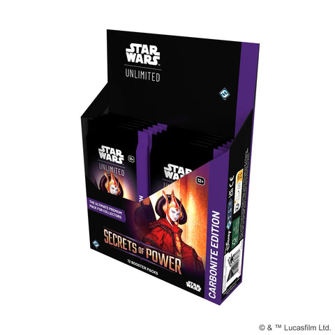 STAR WARS UNLIMITED - carbonite booster box SECRETS OF POWER