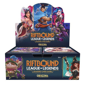 RIFTBOUND LEAGUE OF LEGENDS TCG - ORIGINS BOOSTER DISPLAY (October/November 2025)