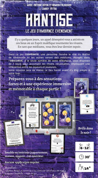 HANTISE le jeu d'ambiance événement