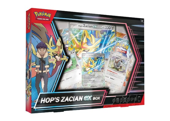 POKEMON HOP’S ZACIAN EX BOX (2025-03-28)