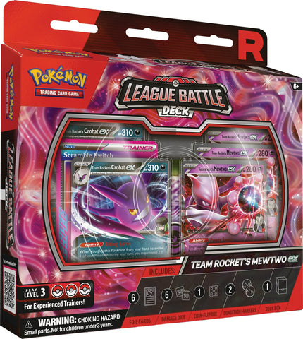 POKEMON LEAGUE BATTLE DECK TEAM ROCKETS MEWTWO EX (2025-11-07)