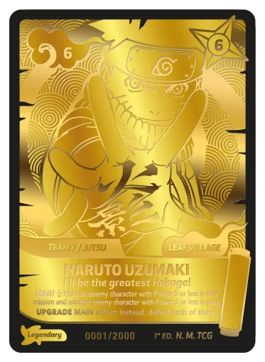 NARUTO Mythos TCG cards (End of August 2026)