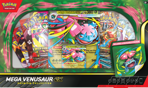 POKEMON MEGA VENUSAUR EX PREMIUM COLLECTION } 2025-12-05