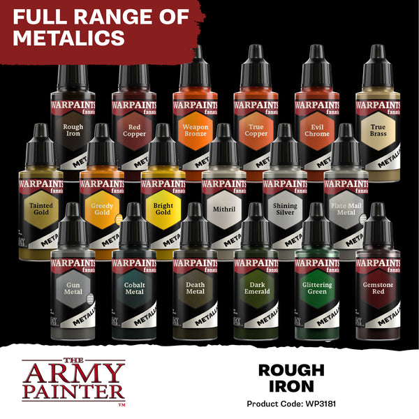 WARPAINTS: FANATIC METALLICS & WASHES 18ml