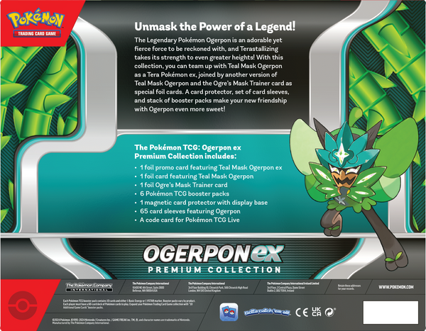 POKEMON OGERPON EX PREMIUM COLLECTION