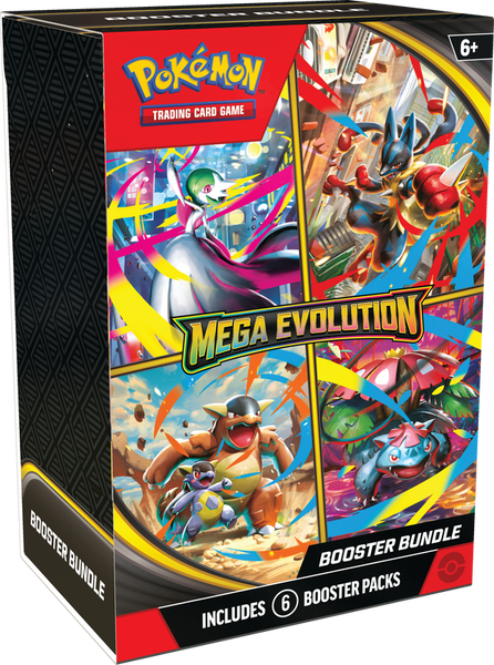 POKEMON ME01 MEGA EVOLUTION BOOSTER BUNDLE }2025-09-26