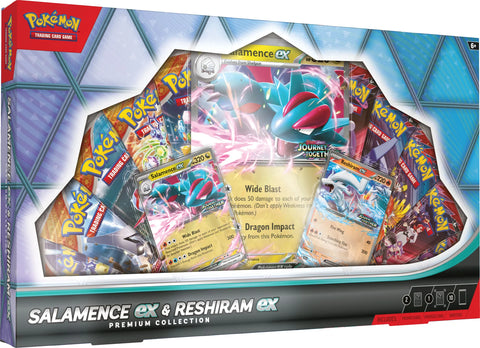 POKEMON SALAMENCE EX/RESHIRAM EX PREMIUM COLLECTION (2025-10-10)
