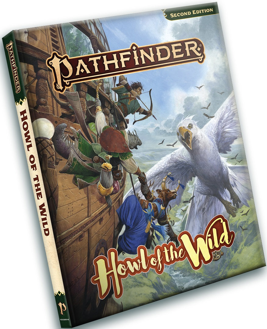 PATHFINDER 2E HOWL OF THE WILD REGULAR COVER HC (June 2024)