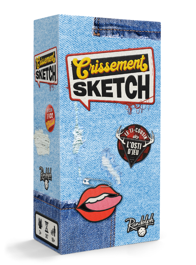 CRISSEMENT SKETCH le ti-cousin de l'osti d'jeu