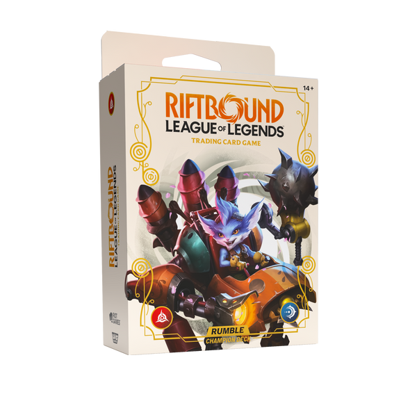 RIFTBOUND LEAGUE OF LEGENDS TCG - SPIRITFORGED CHAMPION DECK (February/March 2025)