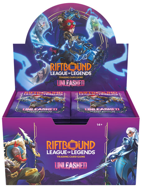 RIFTBOUND LEAGUE OF LEGENDS TCG, UNLEASHED BOOSTER (May 2026)