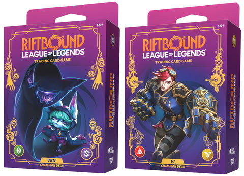 RIFTBOUND LEAGUE OF LEGENDS TCG, UNLEASHED CHAMPION DECK (May 2025)