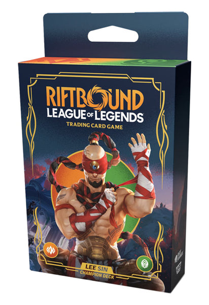 RIFTBOUND LEAGUE OF LEGENDS TCG - CHAMPION DECK (October/November 2025)