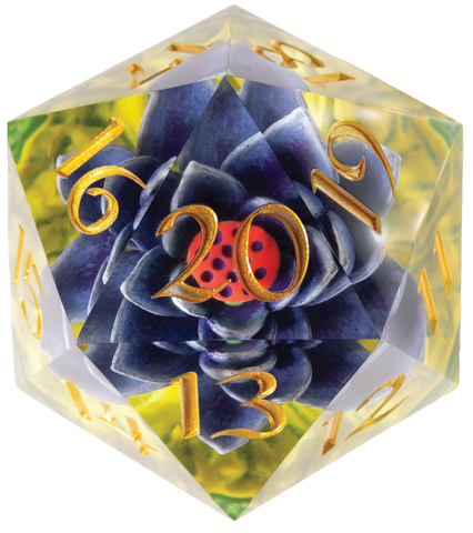 Sirius Dice ~ D20 MTG BLACK LOTUS 54MM