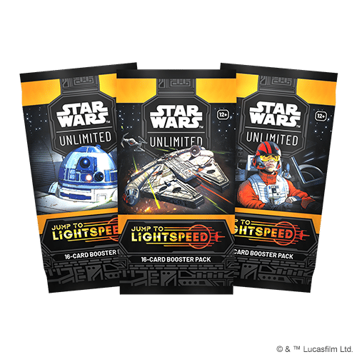 STAR WARS UNLIMITED - booster pack (16 cards) JUMP TO LIGHTSPEED