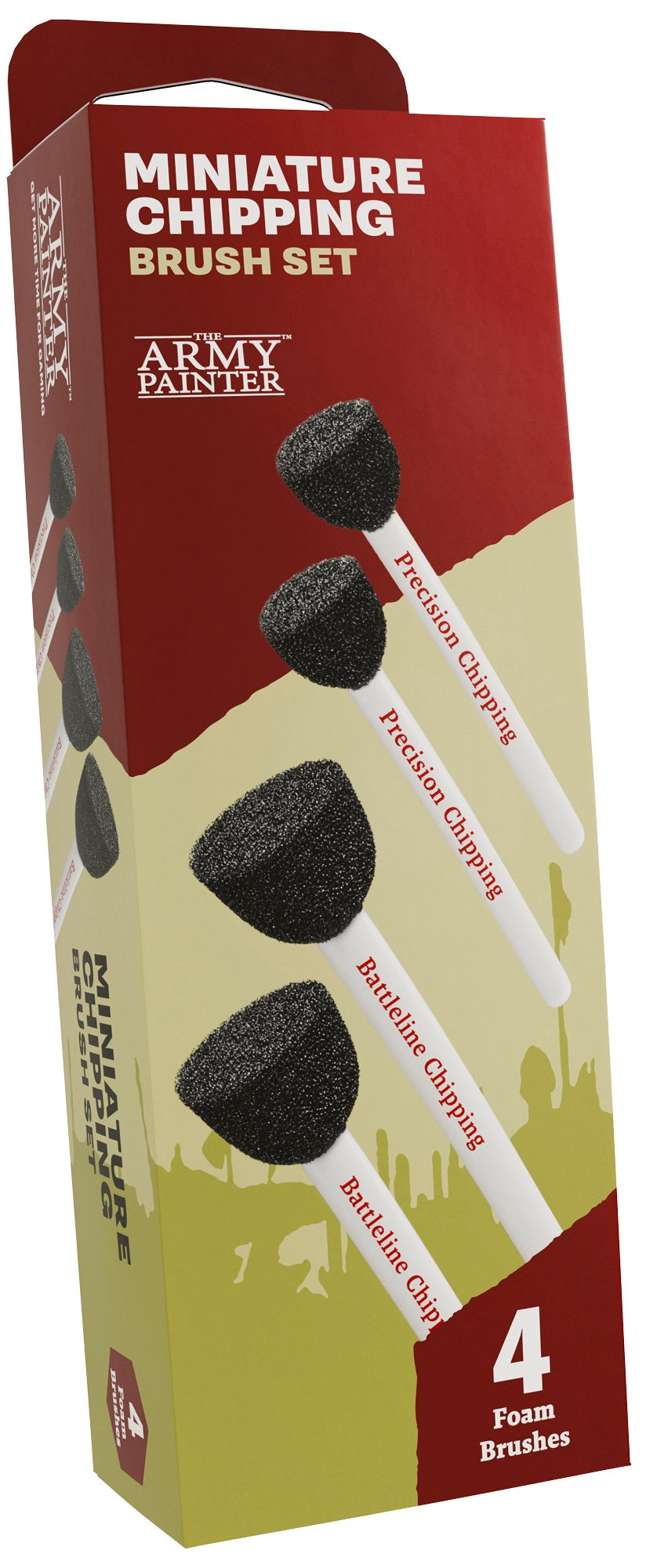 ARMY PAINTER; WARGAMERS CHIPPING BRUSH SET