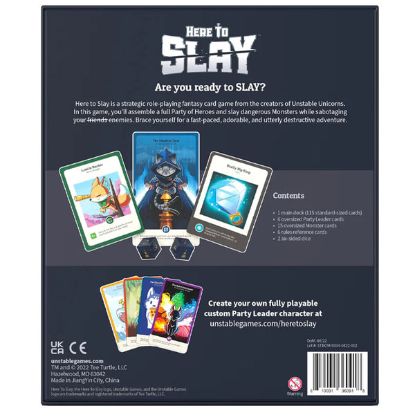 HERE TO SLAY (English Edition)