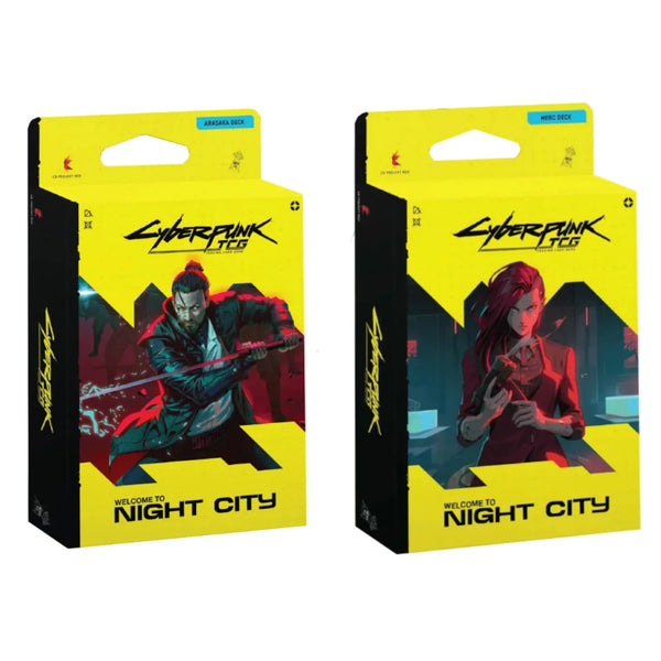 CYBERPUNK TCG: STARTER DECK ''both'' *preorder!