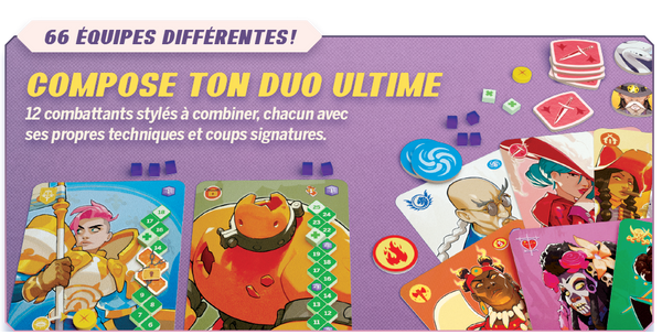 TAG TEAM arcade fighting games (Version française)