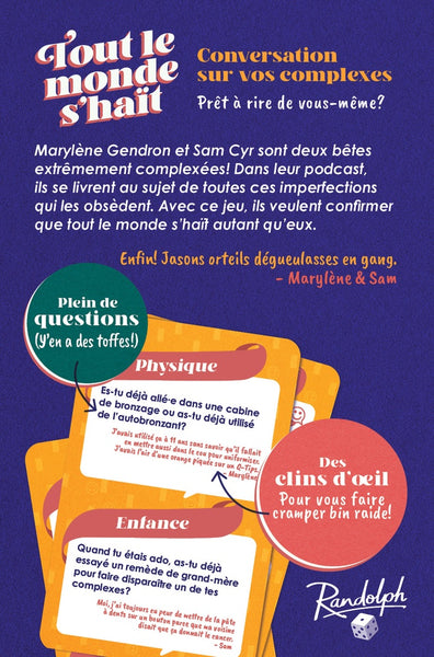 TOUT LE MONDE S'HAÏT prêt à rire de vous même?