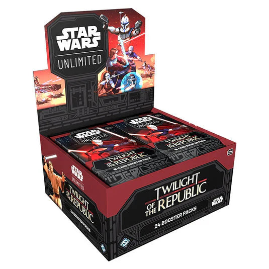 STAR WARS UNLIMITED - booster box (24 packs) TWILIGHT OF THE REPUBLIC