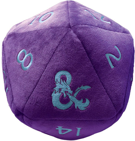 DICE PLUSH JUMBO 10" D20 PHANDELVER CAMP