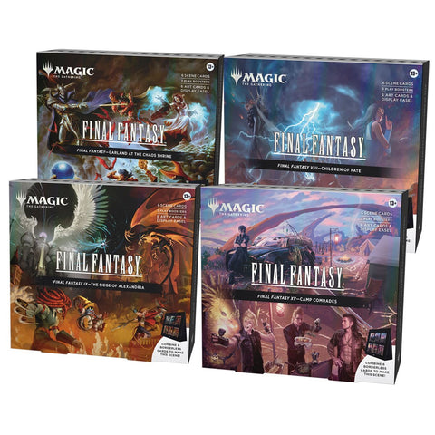 MTG FINAL FANTASY HOLIDAY SCENE BOX (case of 4) -December 5th 2025